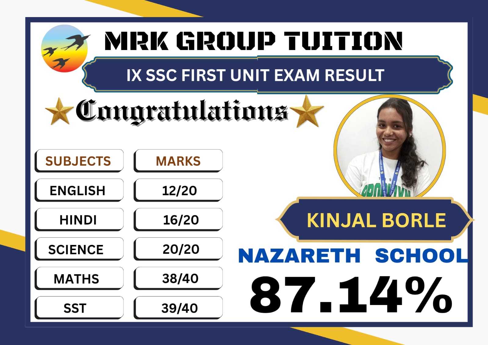 KINJAL BORLE